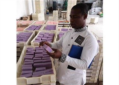 Průmyslová prádelna Bar na výrobu mýdla