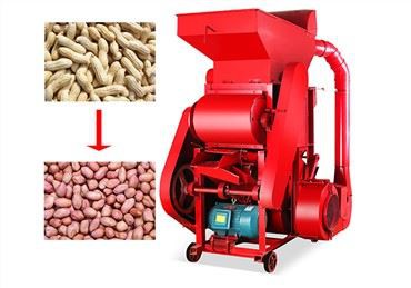 Stroj na arašídové skořápky