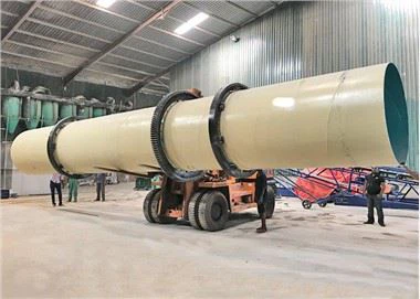 Rotační bubnová sušička pilin