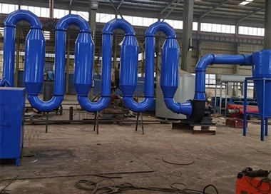 Stroj na sušení pilin